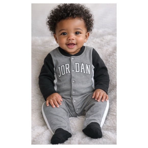 Jordan Other - JORDAN BABY FOOTSIE SIZE 3 MONTHS
